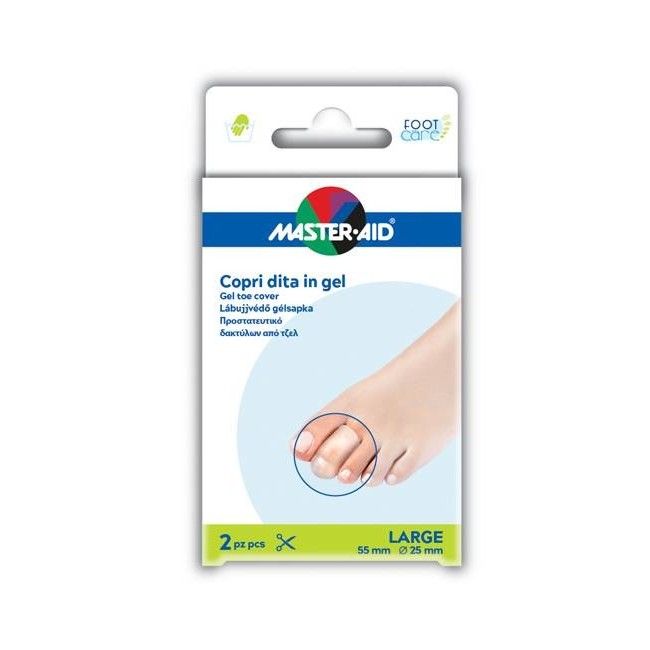 Pietrasanta Pharma Copri Dita Master-aid Footcare In Gel Large 2 Pezzi C2