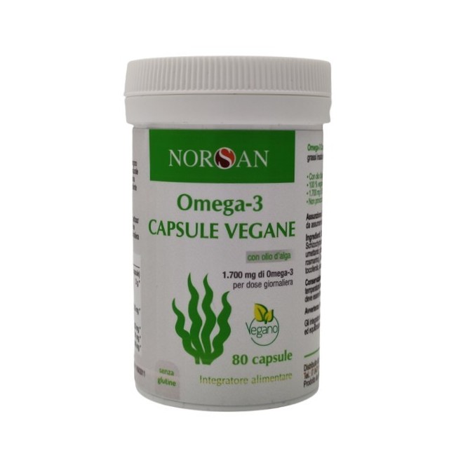 Norsan Omega 3 Vegano 80 Capsule