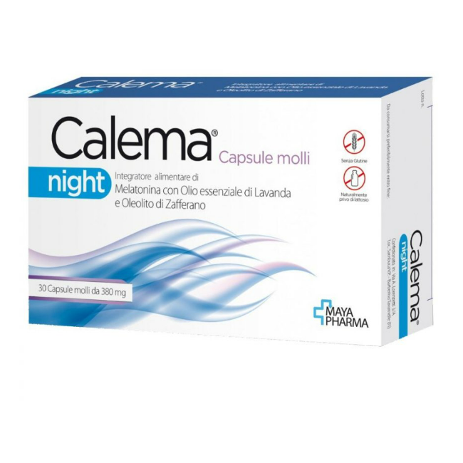 Maya Pharma Calema Night 30 Capsule Molli