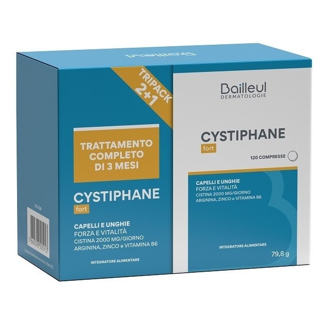 Laboratoires Bailleul Cystiphane Tripack 2+1 3 Confezioni Da 120 Compresse