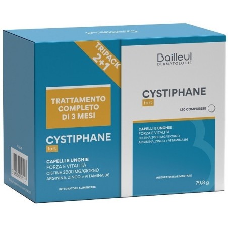 Laboratoires Bailleul Cystiphane Tripack 2+1 3 Confezioni Da 120 Compresse