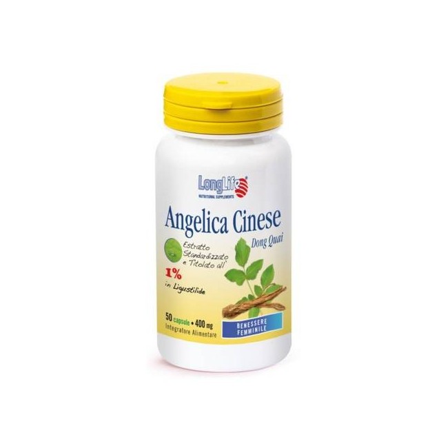 Longlife Angelica Cinese 60 Capsule Vegetali