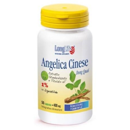 Longlife Angelica Cinese 60 Capsule Vegetali