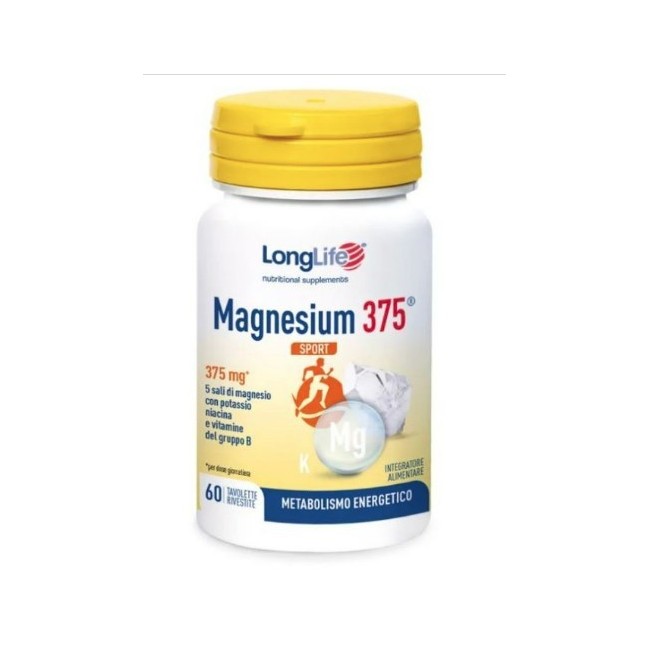 Longlife Magnesium 375 Sport 60 Tavolette