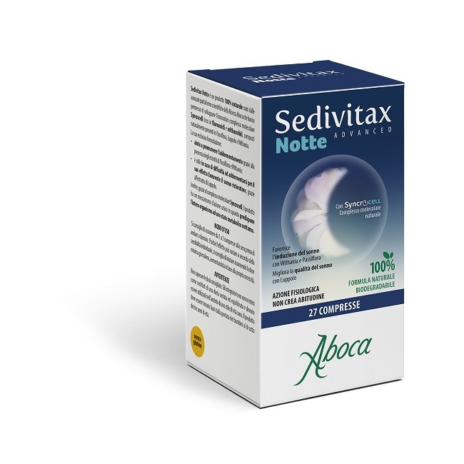 Aboca Sedivitax Notte Advanced 27 Compresse