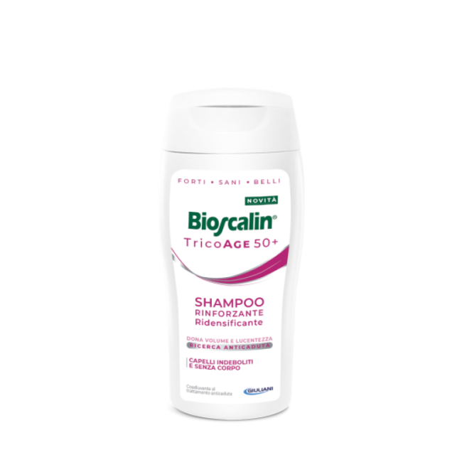 Bioscalin Tricoage 50+ Shampoo Rinforzante Ridensificante 200 ml