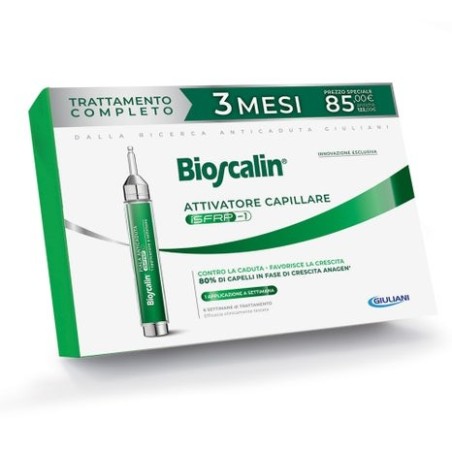 Bioscalin Attivatore Capillare iSFRP-1 SF contro la caduta dei capelli 2 x 10 ml