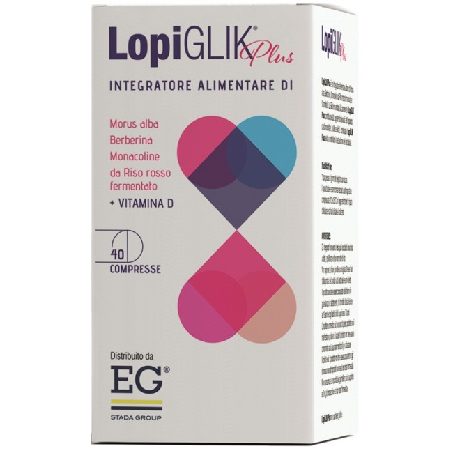 Farmaceutici Damor Lopiglik Plus 40 Compresse