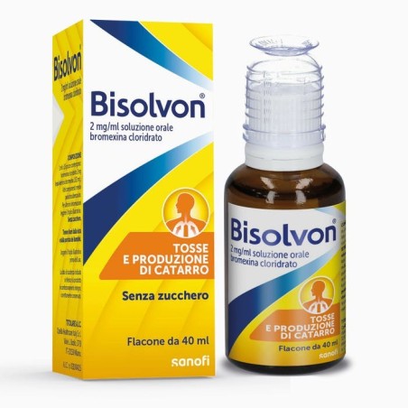 Bisolvon 2 Mg/ml Soluzione contro tosse e catarro 40 ml