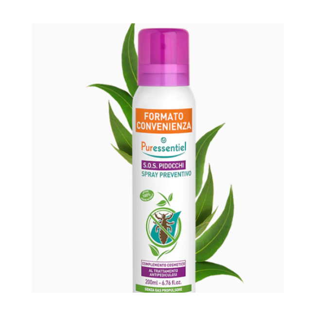 Puressentiel Spray Preventivo Pidocchi 200 Ml