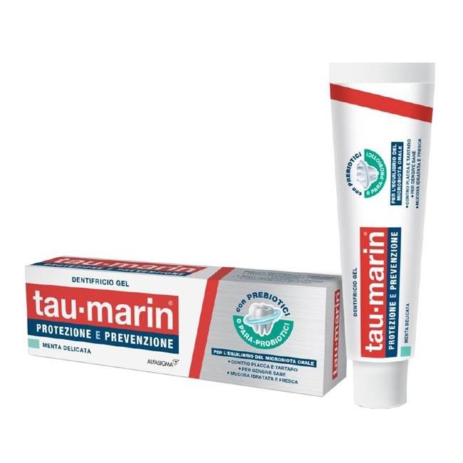 Alfasigma Tau Marin Dentifricio Menta Delicata Protezione Prevenzione 75 Ml