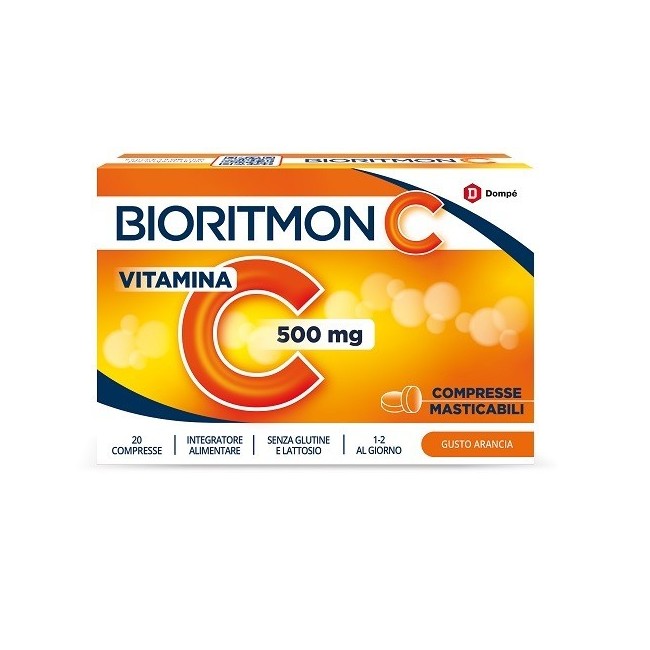 Dompè Bioritmon C 500mg Vitamina C 20 Compresse Masticabili