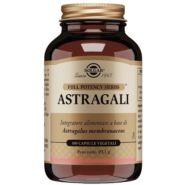 Solgar Astragali 100 Capsule Vegetali