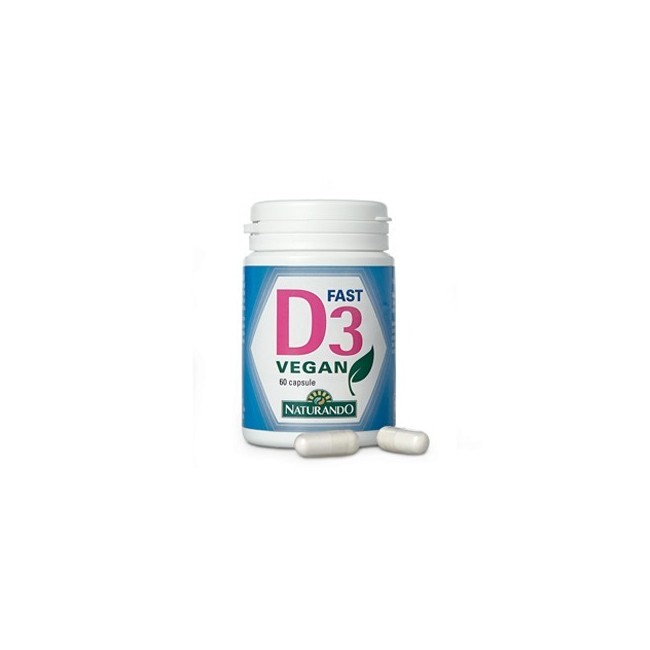 Naturando D3 Fast Vegan 60 Capsule