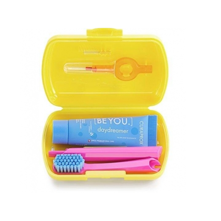 Curaden Healthcare Curaprox Travel Set Yellow