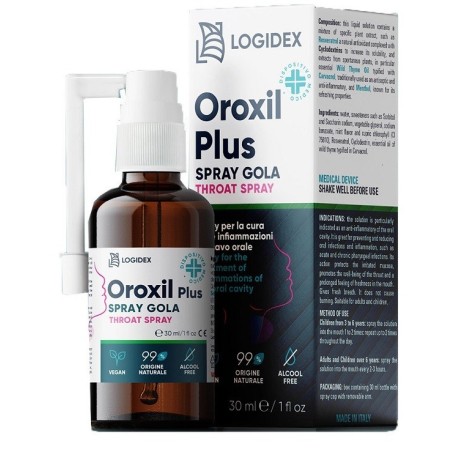 Logidex Spray Gola Oxoril Plus 50 Ml