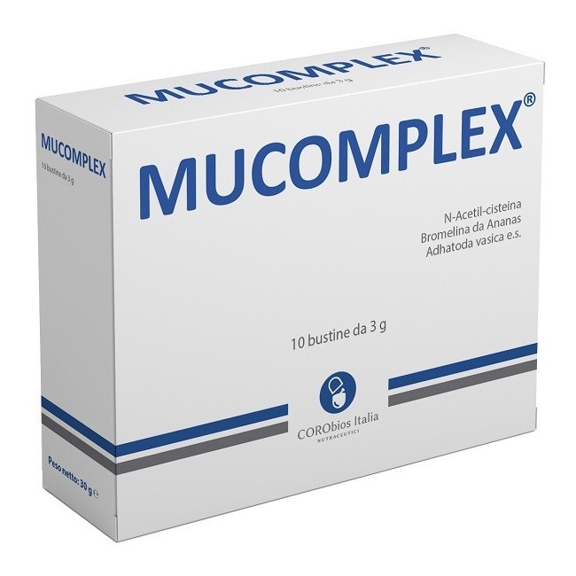 Corobios Italia Nutraceut. Mucomplex 10 Bustine Da 3 G