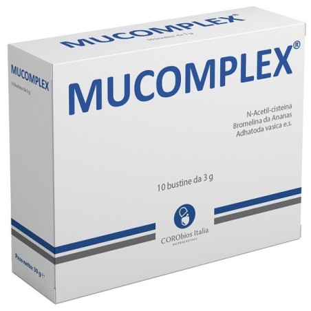 Corobios Italia Nutraceut. Mucomplex 10 Bustine Da 3 G