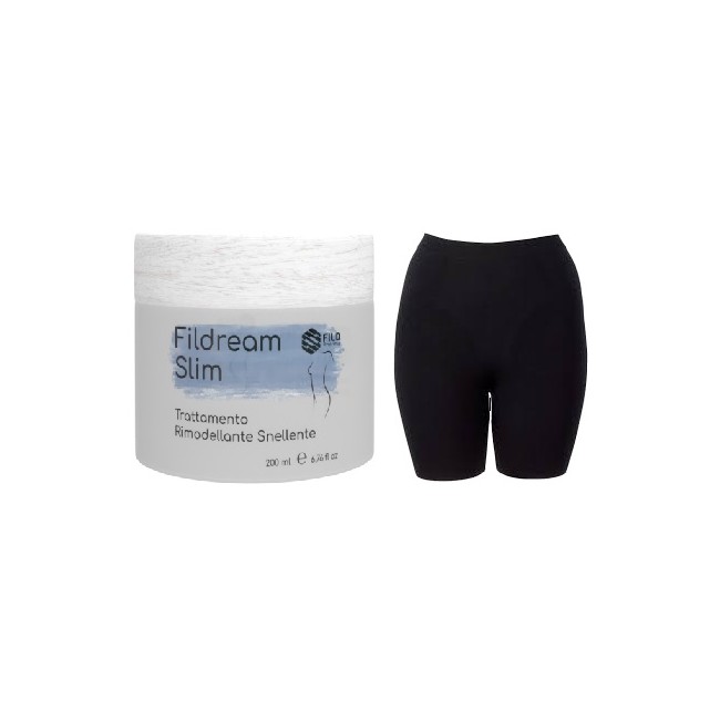 Fild Pharma Fildream Slim Trattamento Rimodellante Snellente Kit S/m 1 Crema 200 Ml + 1 Pantaloncino S/m