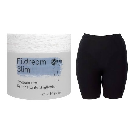 Fild Pharma Fildream Slim Trattamento Rimodellante Snellente Kit S/m 1 Crema 200 Ml + 1 Pantaloncino S/m