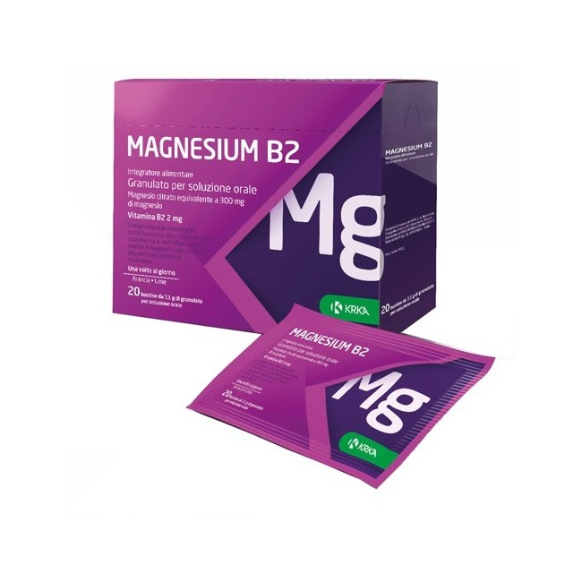 Krka Magnesium B2 300/2mg 20 Bustine