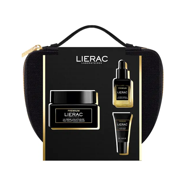 Lierac Trousse Natale Premium Soyeuse 50 Ml + Mini Siero 13 Ml + Mini Contorno Occhi 5 Ml 2024