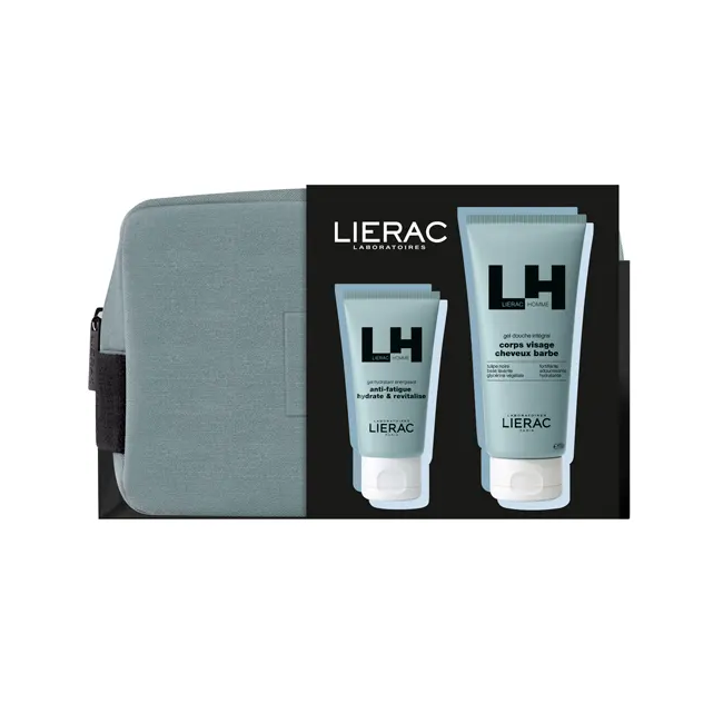 Lierac Trousse Natale Uomo Gel Idratante 50 Ml + Gel Doccia 200 Ml 2024