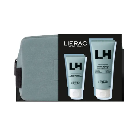 Lierac Trousse Natale Uomo Gel Idratante 50 Ml + Gel Doccia 200 Ml 2024