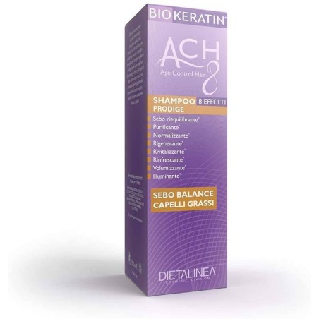 Gdp - General Dietet. Pharma Biokeratin Ach8 Shampoo Sebo Equilibrio 200 Ml