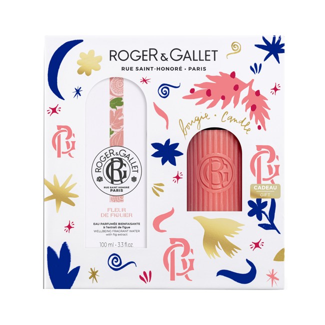 Roger & Gallet Roger&gallet Set Natale Fdf Eau De Toilette 100 Ml + Candela