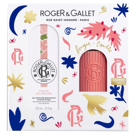 Roger & Gallet Roger&gallet Set Natale Fdf Eau De Toilette 100 Ml + Candela