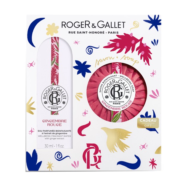 Roger & Gallet Roger&gallet Set Natale Gingr 30 Ml + Sapone 100 G