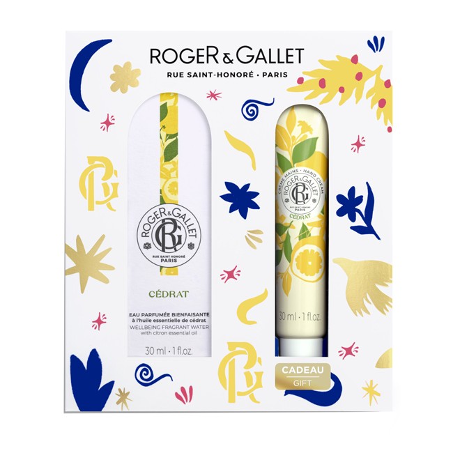 Roger & Gallet Roger&gallet Set Natale Cedrat Eau De Toilette 30 Ml + Crema Mani 30 Ml