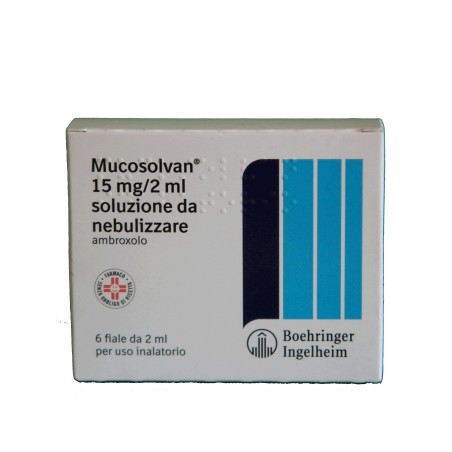 Opella Healthcare Italy Mucosolvan 15 Mg/2 Ml Soluzione Da Nebulizzare Ambroxolo