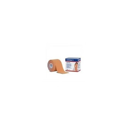 Essity Benda Adesiva Leukotape K Per Taping Fisioterapico Larghezza 2,5 Cm Lunghezza 5 M Color Carne In Rotolo