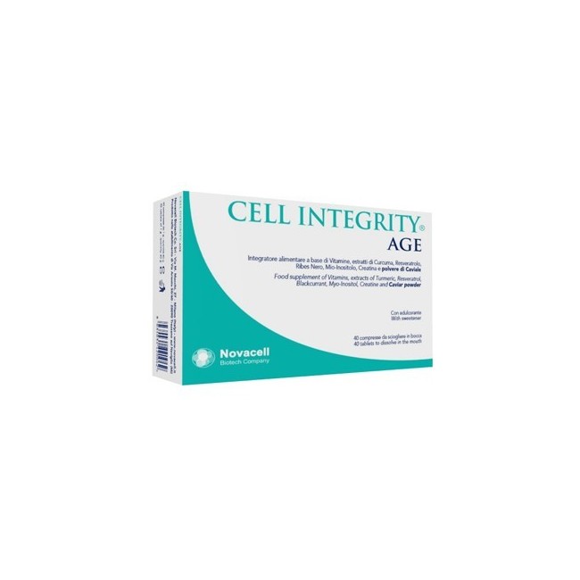 Novacell Biotech Company Cell Integrity Age 40 Compresse