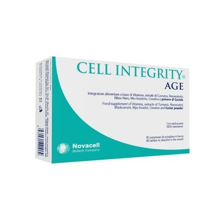 Novacell Biotech Company Cell Integrity Age 40 Compresse