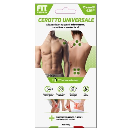 D. Fenstec Fit Therapy Cerotto Universale 10 Pezzi