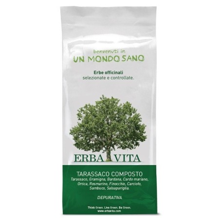 Erba Vita Tarassaco Composto Tisane 100 G