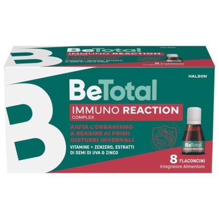 Betotal Immuno Reaction Integratore per il sistema immunitario 8 Flaconcini