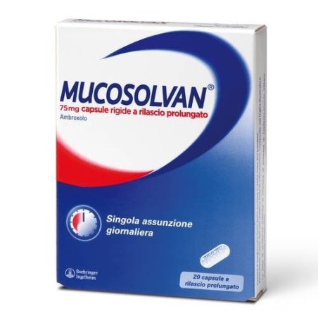 Opella Healthcare Italy Mucosolvan 75 Mg Capsule Rigide A Rilascio Prolungato Ambroxolo