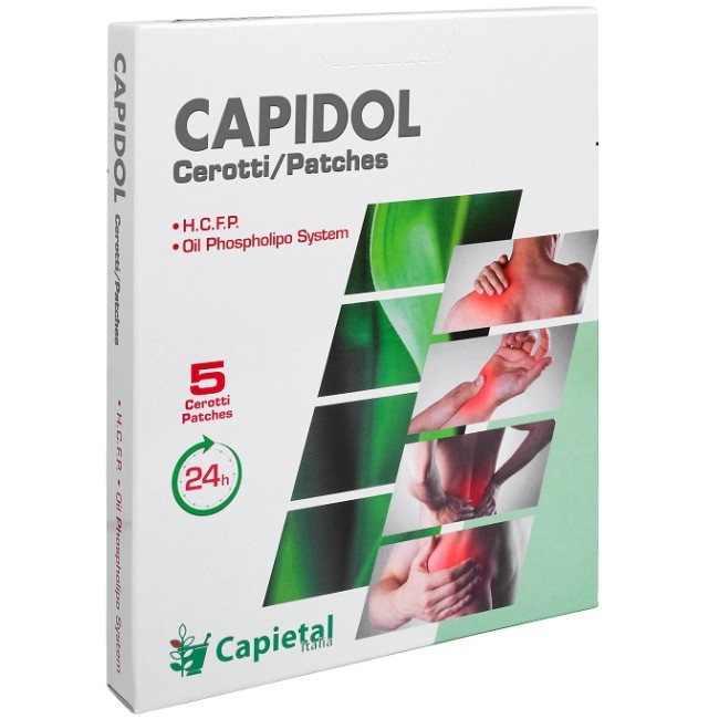 Comunicando Pharma Capidol Cerotti Dermici High Concentration Frozen Phospholipo 5 Pezzi