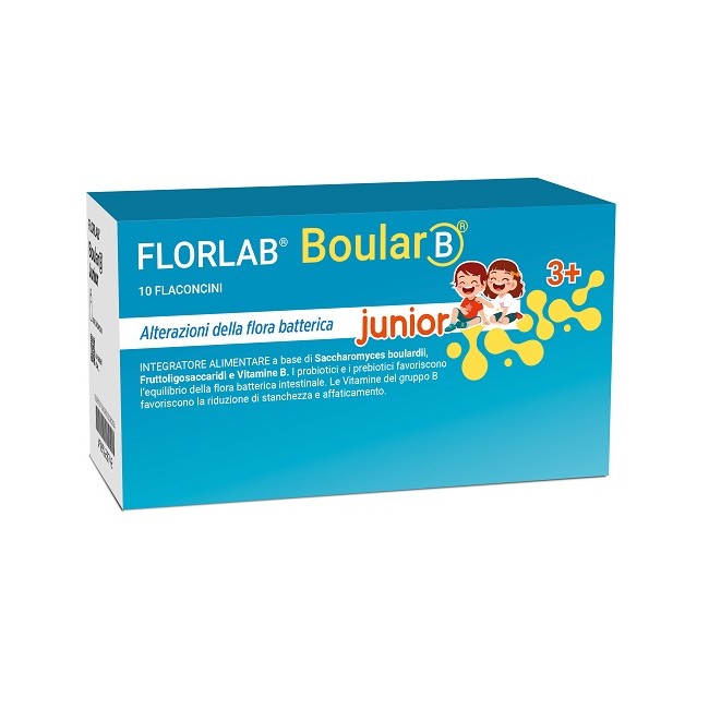 Laboratorio Della Farmacia Boularb Junior 3+ 10 Flaconcini