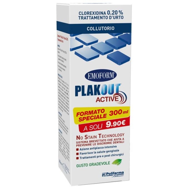 Polifarma Emoform Plak Out 0,20% 300 Ml