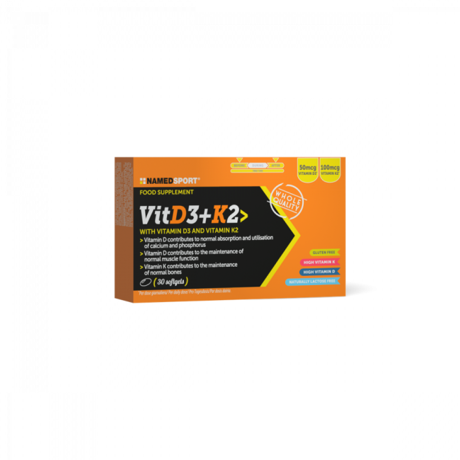 Named Vitd3+k2 30 Softgels