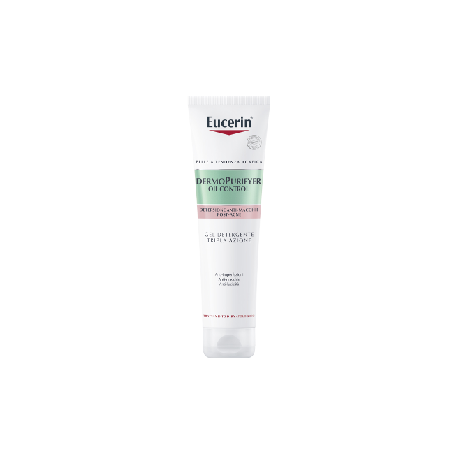 Beiersdorf Eucerin Dermopurifyer Gel Detergente Tripla Azione 150 Ml