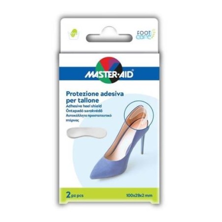 Pietrasanta Pharma Protezione Adesiva Master-aid Footcare Trasparente Tallone 2 Pezzi A4