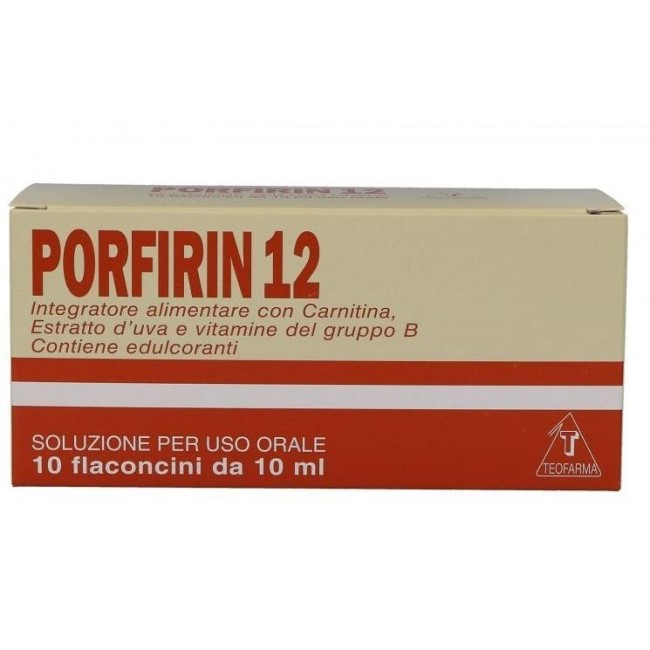 Teofarma Porfirin 12 10 Fiale 10 Ml