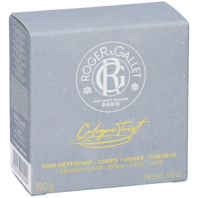 Roger & Gallet Cologne Twist Saponetta Detergente 100 G