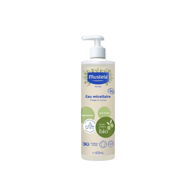 Laboratoires Expanscience Mustela Acqua Micellare Bio 400 Ml